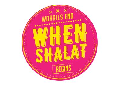 when shalat begins 