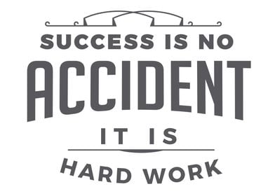 success is no accident 