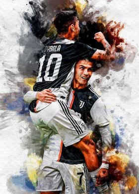 Ronaldo Dybala Smudge