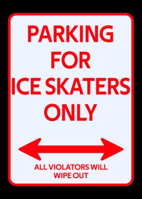 Parking sign skaters