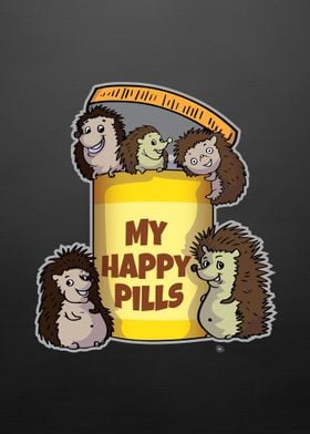 Hedgehog Happy Pills