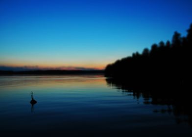 Dusk On Lake Saimaa