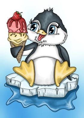 Cute penguin 