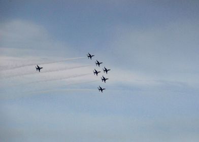 Thunderbirds In Formation