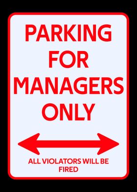 Managing Director Parking