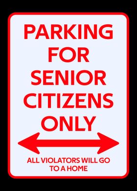 Pension Parking sign