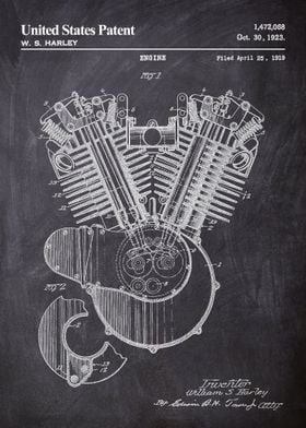 1923 engine patent