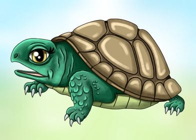 Cute turtle