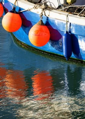 Fishing Boat Reflection