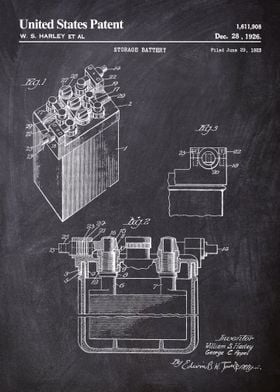 1926 storage battery