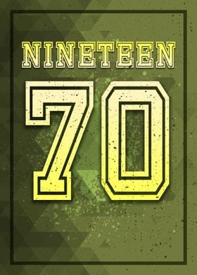 Nineteen 1970 Birthday Gif