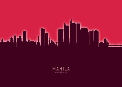 Manila Skyline Philippines