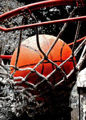 Basketball art print s 125