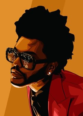 The Weeknd Vexel Art