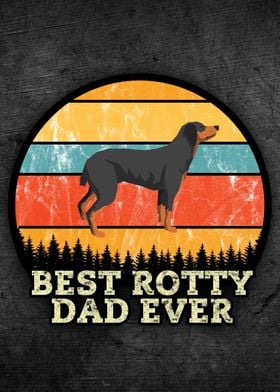 Rottweiler Dad Fathers Day