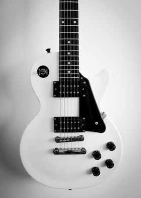 Guitar Black White 5