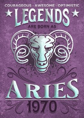 Born As Aries 1970 Gift