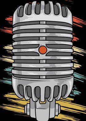 Retro Microphone 