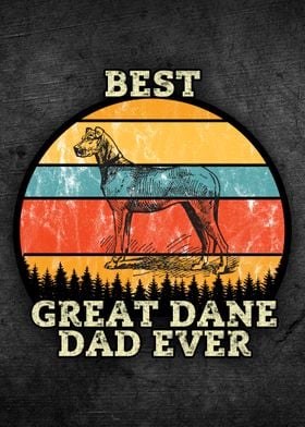 Great Dane Dad Fathers Day