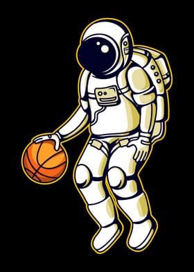 Basketball Play Astronaut