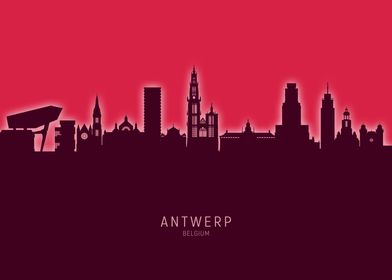 Antwerp Skyline Belgium
