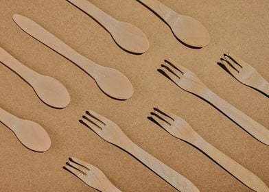 Eco Fork and Spoon