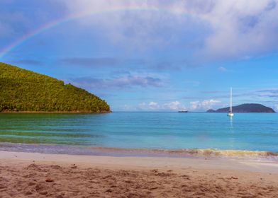 Rainbow Over Maho Bay