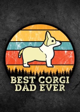 Corgi Dad Fathers Day