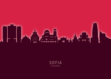 Sofia Skyline Bulgaria
