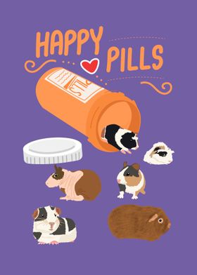 Guinea Pigs Happy Pills