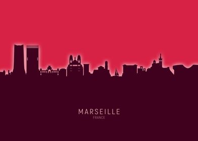 Marseille Skyline France