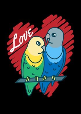 Budgie Love Bird lover Pet