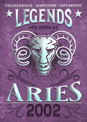 Born As Aries 2002 Gift