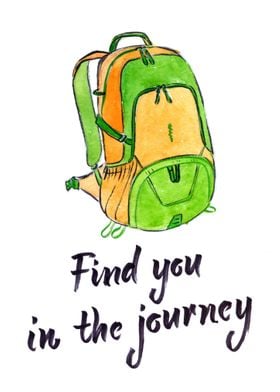 Find you in the journey