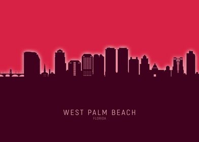 West Palm Beach Skyline