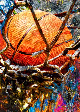 Basketball art print s 127
