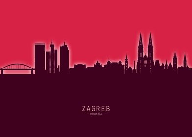 Zagreb Skyline Croatia
