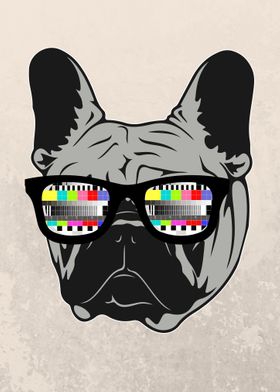 Frenchie Vintage 80s  