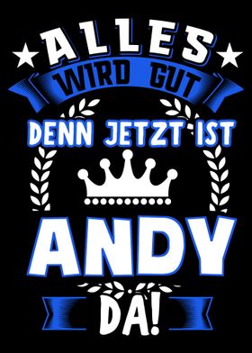 Andy Name Vorname Geschenk