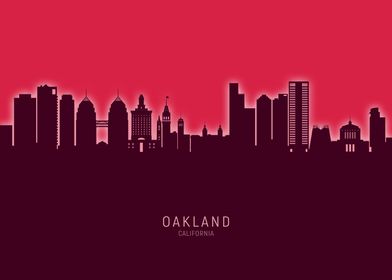 Oakland Skyline California