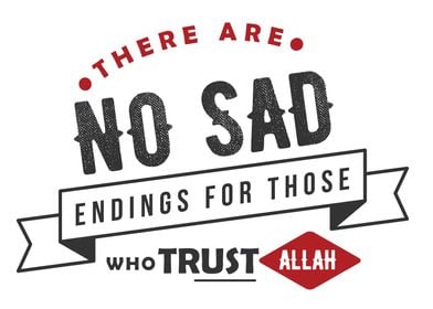 for those who trust Allah