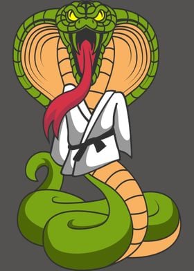 Cobra In Karate Suit