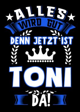 Toni Name Vorname Geschenk