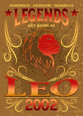 Born As Leo 2002 Gift