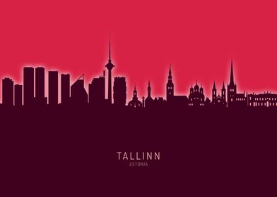 Tallinn Skyline Estonia