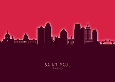 Saint Paul Skyline