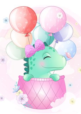 Cute dinosaur