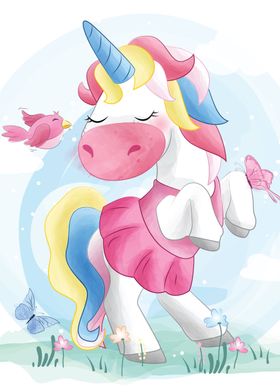 Cute unicorn 