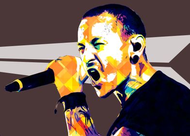 ChesterBennington PopArt 3