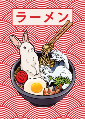 Ramen Soup Rabbit